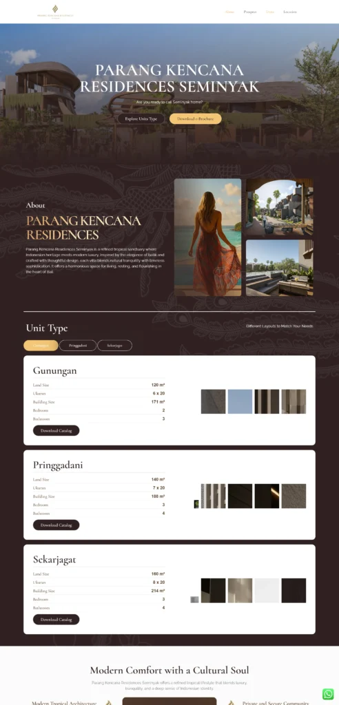 Parangkencanaresidences.com ads